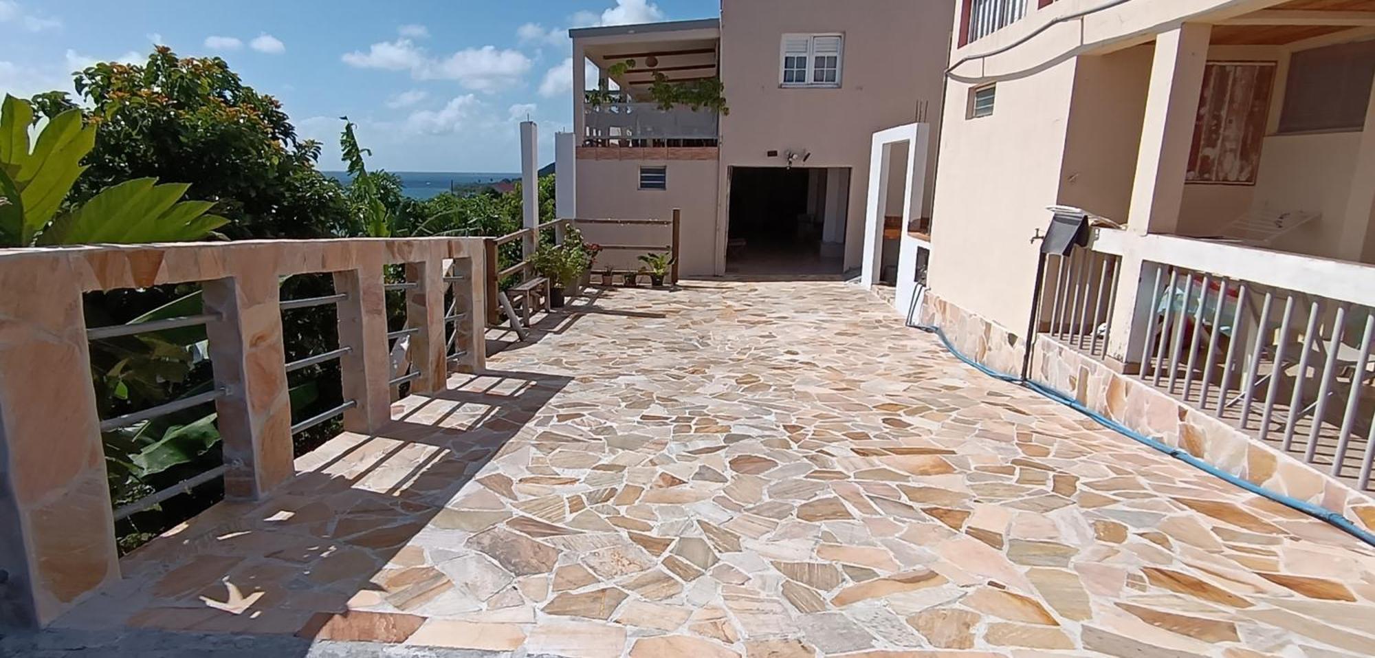 Ferienwohnung F2 Familial - Vue Imprenable Sur La Baie Du Marin Le Marin Exterior foto